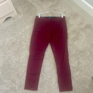 LuLaRoe Brick Red Skinny Jeans